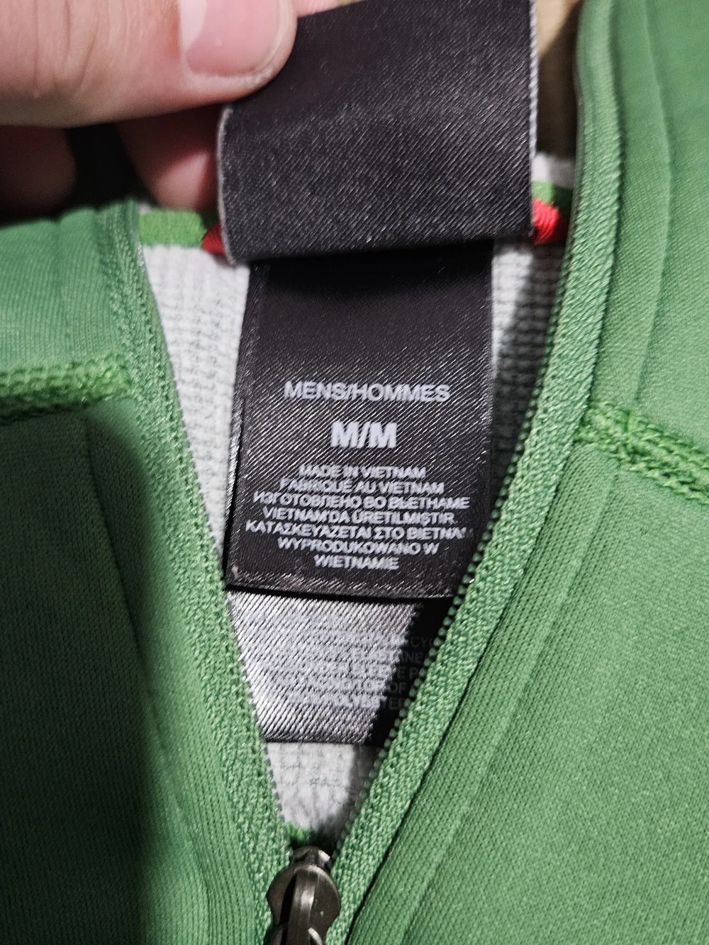 The North Face Men's Green Quarter-Zip Performance Pullover